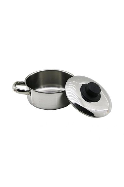 Beruflic 14cm Metal Lid Mini Steel Pot