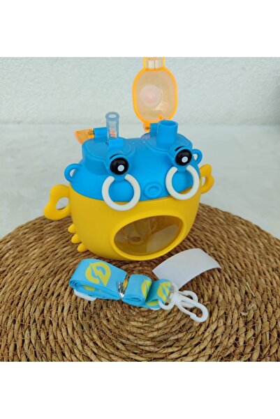 senacacollection School Flask with Crab Figure 750 ml Double Drinking 1 Pc