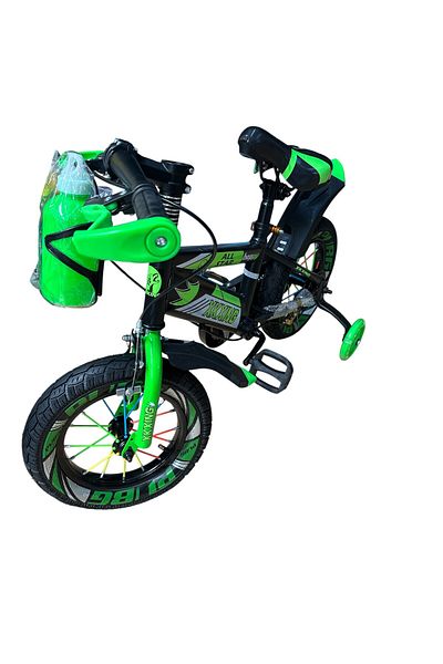 OEM Pedal bike for children 7-10 years old, 20 inch, front and rear brakes, silicone training wheels