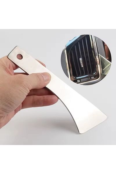 Oto Aksesuarcım Stainless Steel Wide Tip Radio Louver Glove Box Remover Trim Disassembly Tool