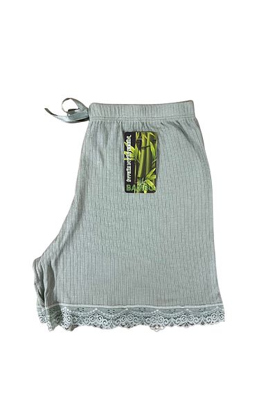 BUTİK1AVM Women's Pajama Bottoms 100% Bamboo Shorts Boxer Ultra Stretchy Comfortable Breathable Fabric