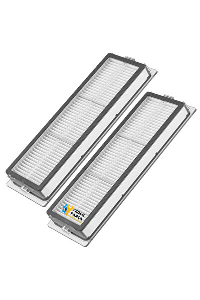 Ozba Ticaret Xiaomi съвместим HEPA филтър за робот прахосмукачка Mijia 2C, 2 броя