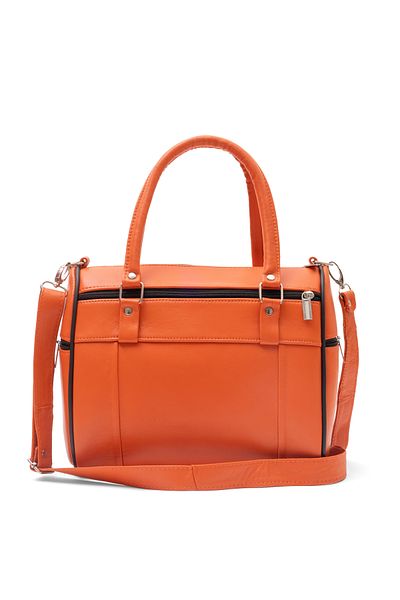 fubileather Genuine Leather Mother Bag with Shoulder Handle Strap