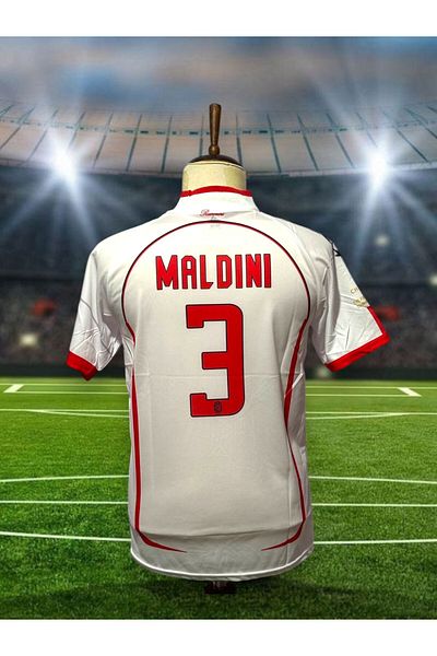 After Party A.C M.I.L.A.N 2007 Season Paolo Maldini Special Nostalgia Jersey (Legend M.Lan) Vs Sports Singlet Ag