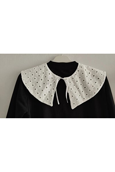 PL Beyaz fisto oval yakalık