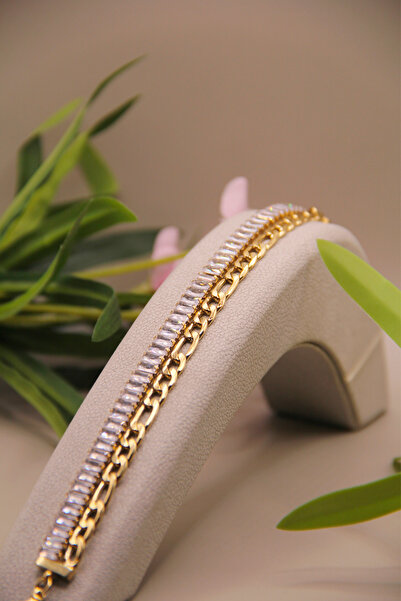 assa accessories 316L Steel Gold Plated Bracelet Stainless – Tarnish and Wate...