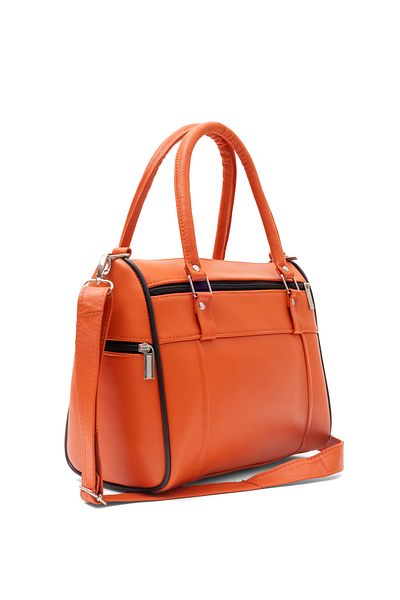 fubileather Genuine Leather Mother Bag with Shoulder Handle Strap