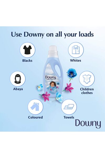 downy Regular Fabric Softener Valley Dew, 3 x 3L