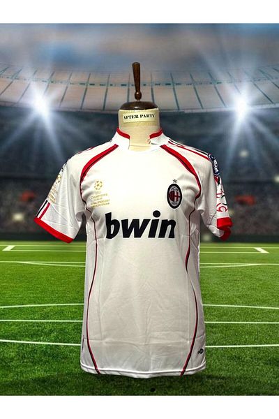 After Party A.C M.I.L.A.N 2007 Season Paolo Maldini Special Nostalgia Jersey (Legend M.Lan) Vs Sports Singlet Ag