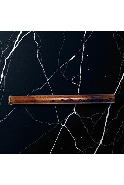 Kuzey Tacı Bambu Flüt Büyük 40 Cm Klasik Tasarım Odunsu Görünüm Vip