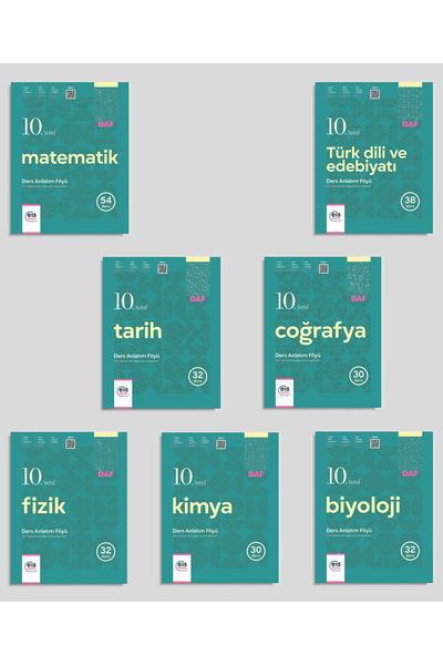 eis Yayınları Eis 10.Sınıf Tüm Dersler Set - 7 Kitap - 2025-2026