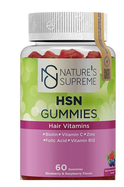 Nature's Supreme Hsn Gummies 60 Chewable Forms
