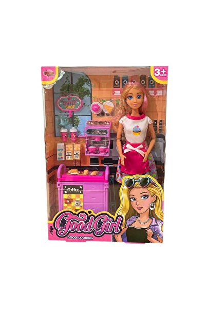 Genel Markalar GOOD GİRL KAFE İŞELETEN SİNDY OYUNCAK BEBEK 29 CM 3+