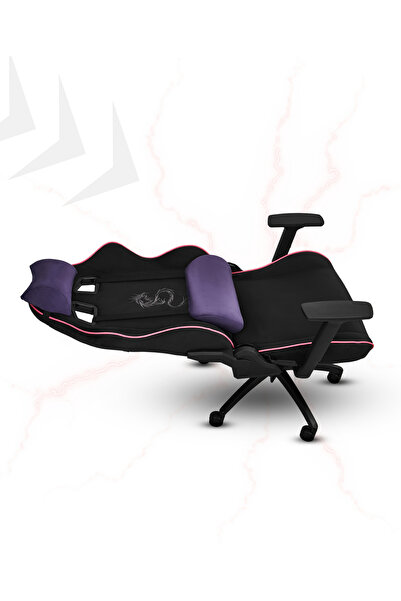 XMAX / Rio Balerion Terletmez Kadife Kumaş Siyah Gaming Oyuncu Koltuğu / 120 Kg Taşır