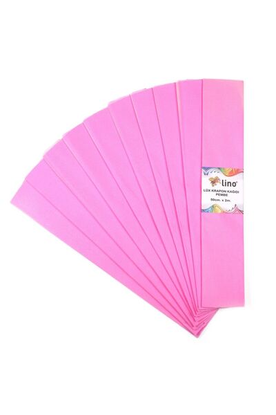 Banadabak РОЗОВА ЛУКСОЗНА ХАРТИЯ CRAPON 50x200 10 БРОЯ PA-014-P