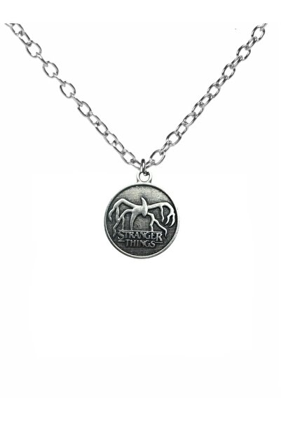 Herşey Nota قلادة على شكل شخصيات غريبة – إكسسوار معدني للجنسين مع سلسلة بطول ...