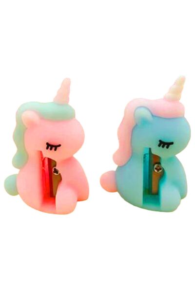 Banadabak Șlefuitor de creion din plastic UNICORN CU O COMPARTIMENT KK-7670