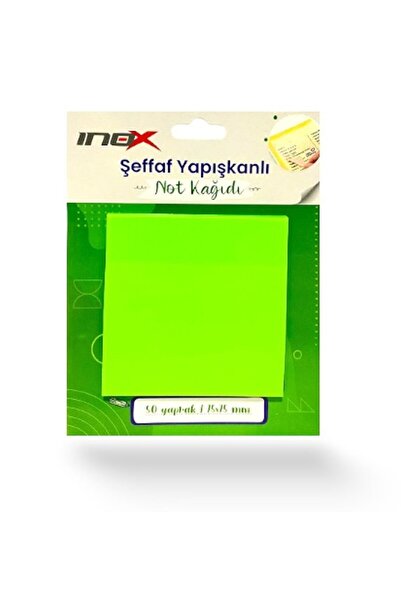 Banadabak HOTĂ DE NOTE 75x75 VERDE TRANSPARENT 50 YP 09674