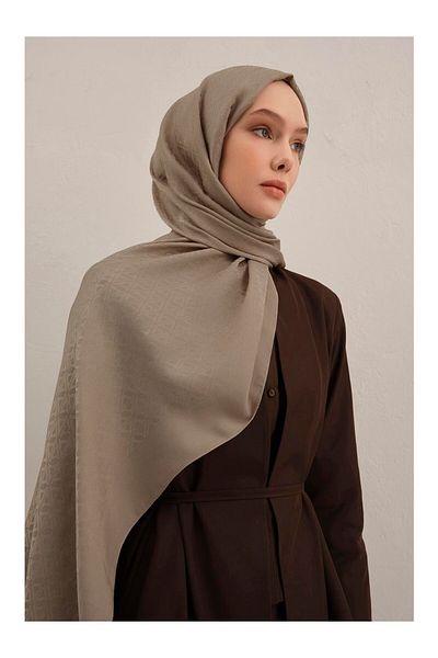 Armine Lyocell Naia Triangle Monogram Shawl 5 07