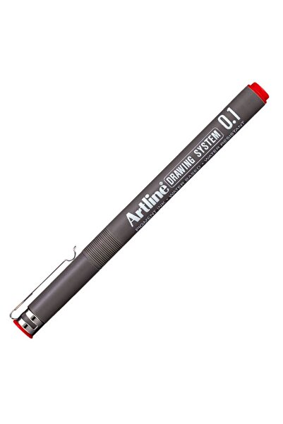 Banadabak Creion de desen 231 ROȘU 0,1 MM