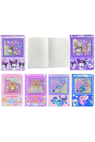 Banadabak CARNET BM-8554 14x20 CUSUT PIELE ARTIFICIALĂ ACOPERIRE CU PAILLETĂ DUNGĂ