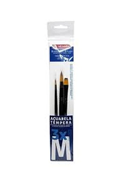 Banadabak مجموعة فرش CREATİON WATERCOLOR-GUAJ M 3 قطع RT9099162M