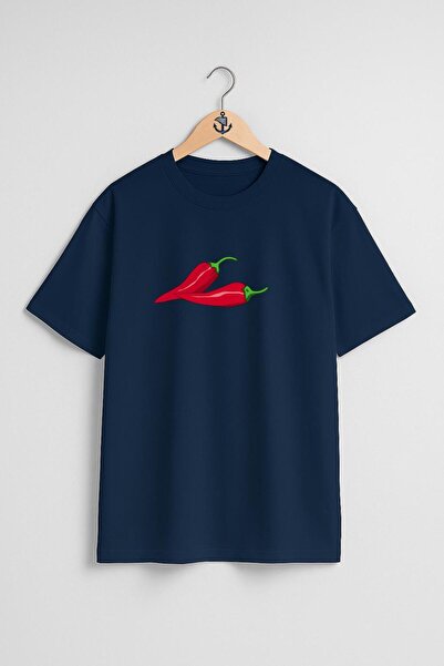 Bahriyeli Collection تي شيرت Spicylife للجنسين بتصميم صدر كبير الحجم