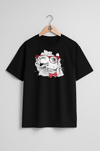 Bahriyeli Collection supradimensionat Camel amuzant și ochelari și papion cu ...