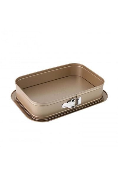 Zass Rectangular Baking Tray with Detachable Base Gourmet, ZG-BW 06, Bronze - NEW