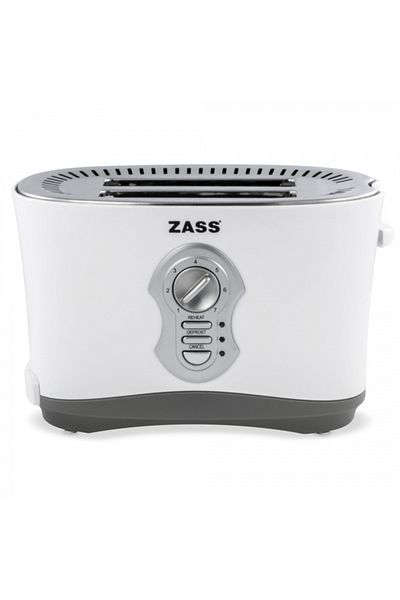 Zass Prăjitor de pâine pentru 2 felii ZST 05, 800W, Tavă pentru firimituri - NOU