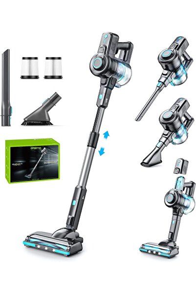 oraimo Stick Vacuum, Cordless Vacuum Cleaner with Self-Standing, Cordless Stick Vacuum with 35 Mins