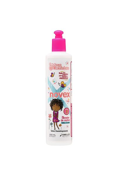 NOVEX My Little Curls Tonic - Enriched with Shea Butter and Castor Oil - Moisturizes and Conditions - Helps Detangle Hair (300g)