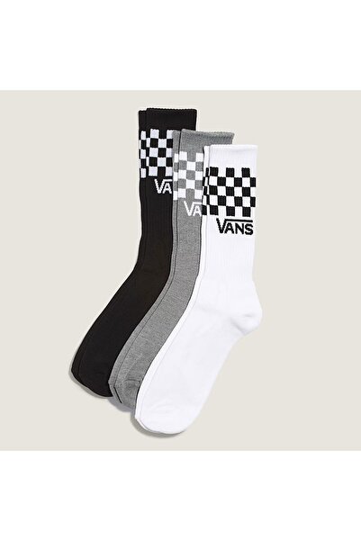 Vans Șosete Classic Check Crew 3P