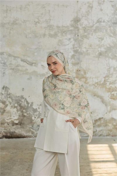 İpekhan Jardin Secret Collection Soft Shawl 3065-04