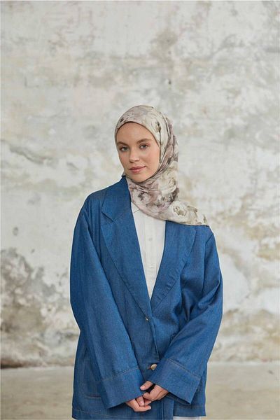 İpekhan Jardin Secret Collection Soft Scarf 1235-15