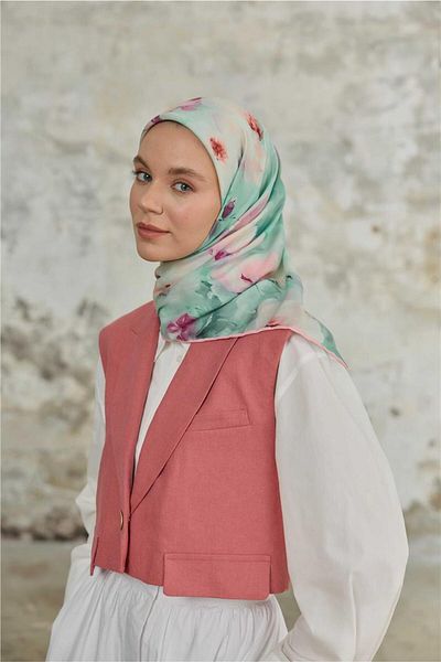 İpekhan Jardin Secret Collection Soft Scarf 1238-01