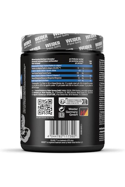 Weider Premium Collagen Powder - Collagen Vitamin C Glycine and Taurine - 300g
