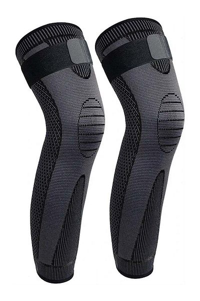 AGD Two Unisex Elastic Knee Braces for Sports, Running, Hiking, and Injury Recovery