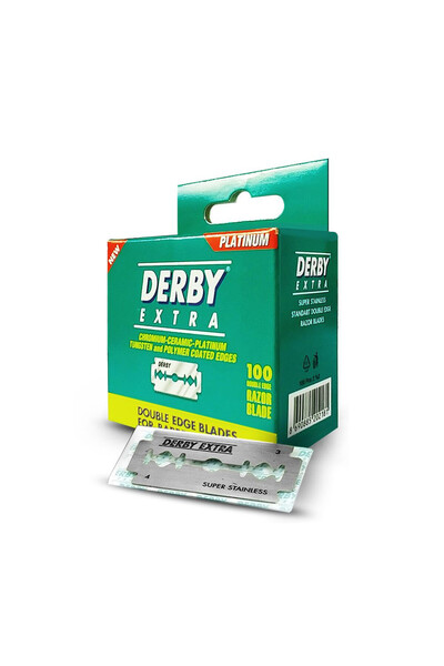 Derby Set complet de lame de ras 100 de bucăți