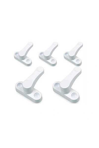ALFA AKSESUAR 03 5 Pieces Unbreakable Metal Pimapen Window Safety Child Lock