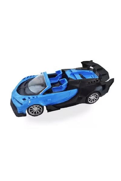 FULLJOY Model Car Remote Control Car with Battery and Light 1:18 10-2023206 Blue