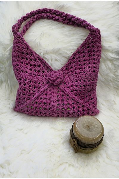 Randsac Twighlight Lavender Purple Tote Handbag