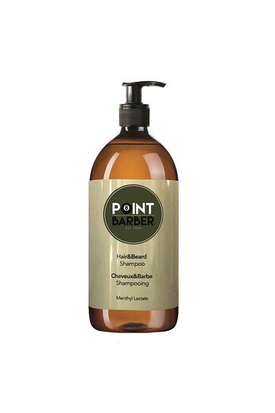 Point Barber șampon pentru păr și barbă 1000 ml