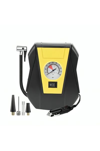 Denx - Portable Air Compressor 70W - Black 12V M/DX1790