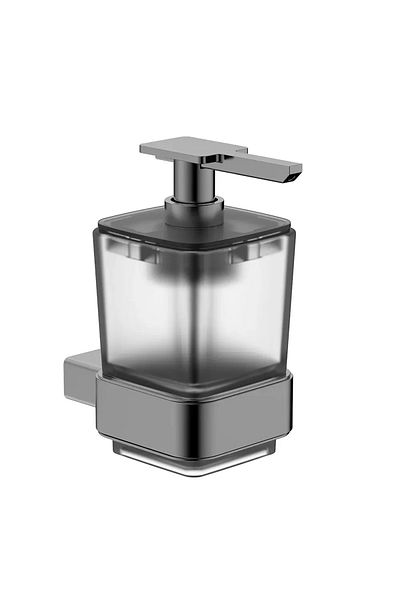 tradex Gray Pressure Soap Dispenser from +TS