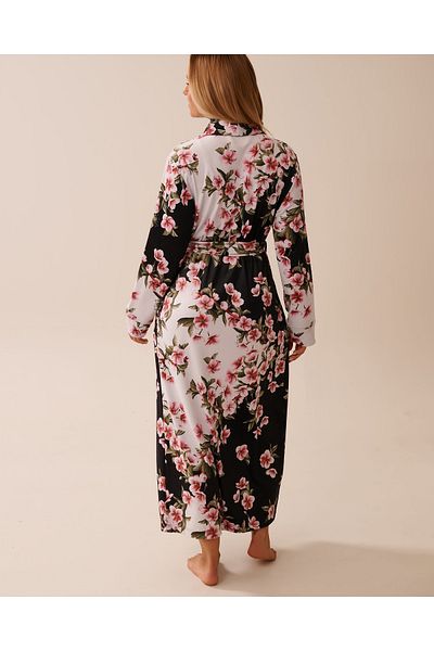 La Vie en Rose Velvety Softness Long Robe