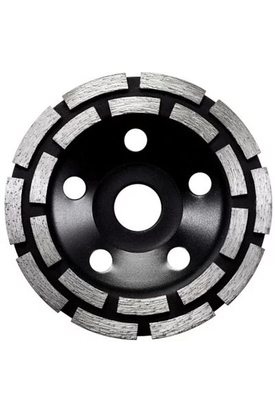 richmann exclusive Double-Segmented Diamond Disc, Concrete, Dry Grinding, 125 mm/22.23 mm, Richmann Exclusive