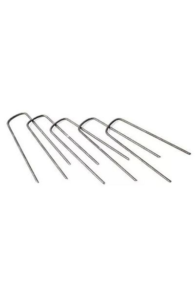 Strend Pro Cui tip U, fixare folii, furtune, set 10 buc, 4 mm x 15 cm