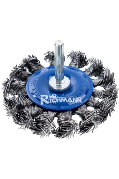 richmann Perie sarma otel, circulara, cu toroane, cu tija, 75 mm,