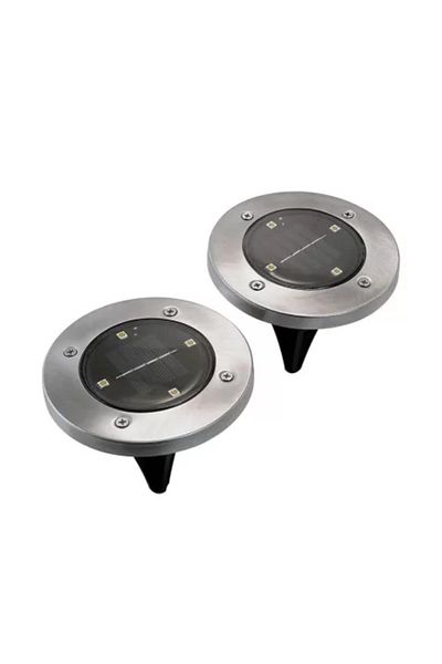 Strend Pro Lampă solară de grădină, LED, 2 buc, 11,5 x 14 cm, Gruid